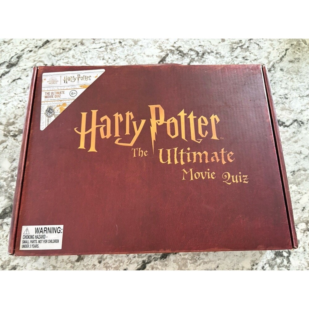 Harry Potter The Ultimate Movie Quiz Game Trivia New - Cards Are Sealed Complete